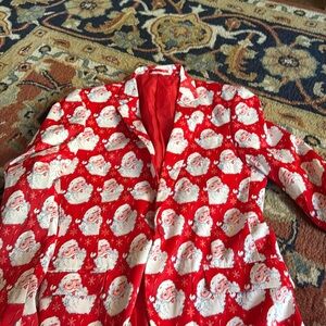 Suso couture men’s 38 Small Santa suit coat